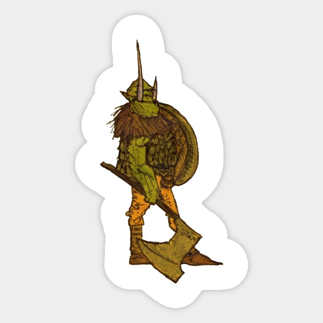 Long Tusk Sticker by Hominid